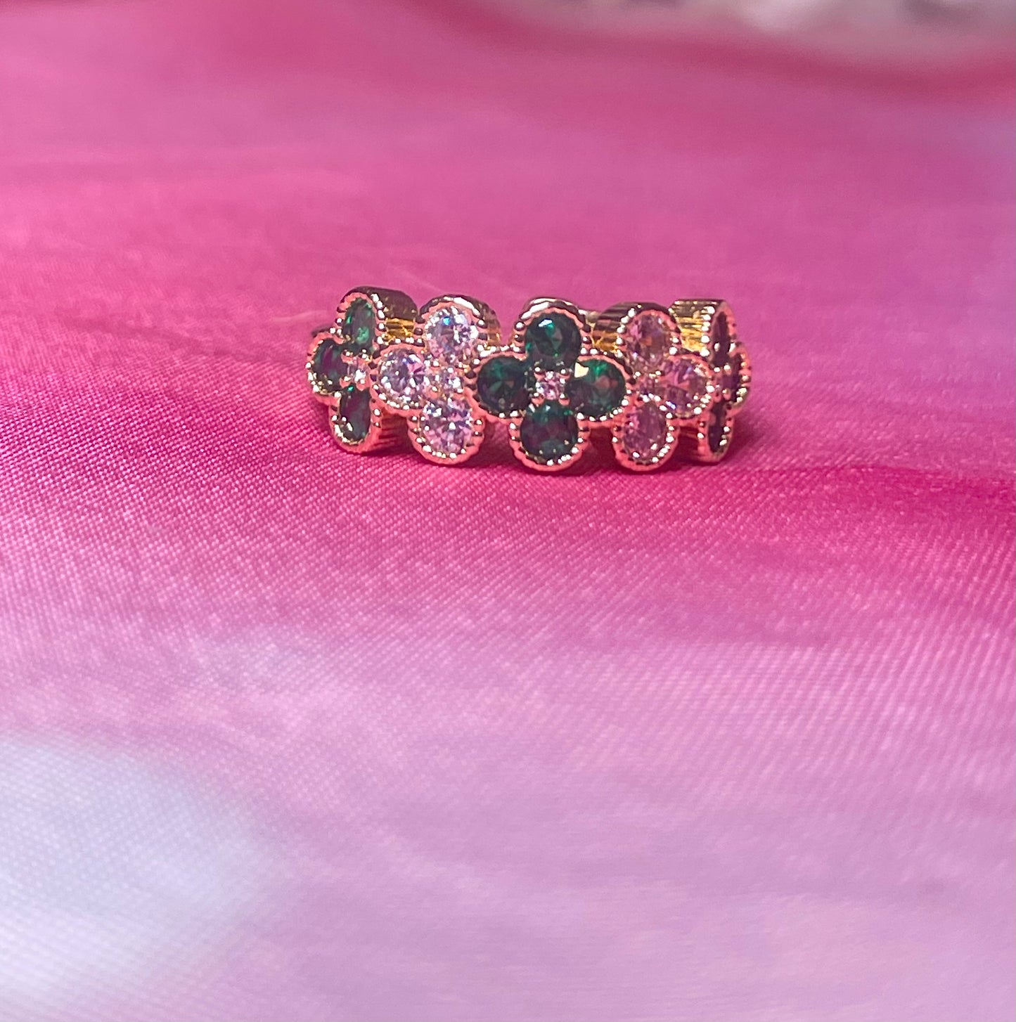 “Clover” Gold Filled Ring