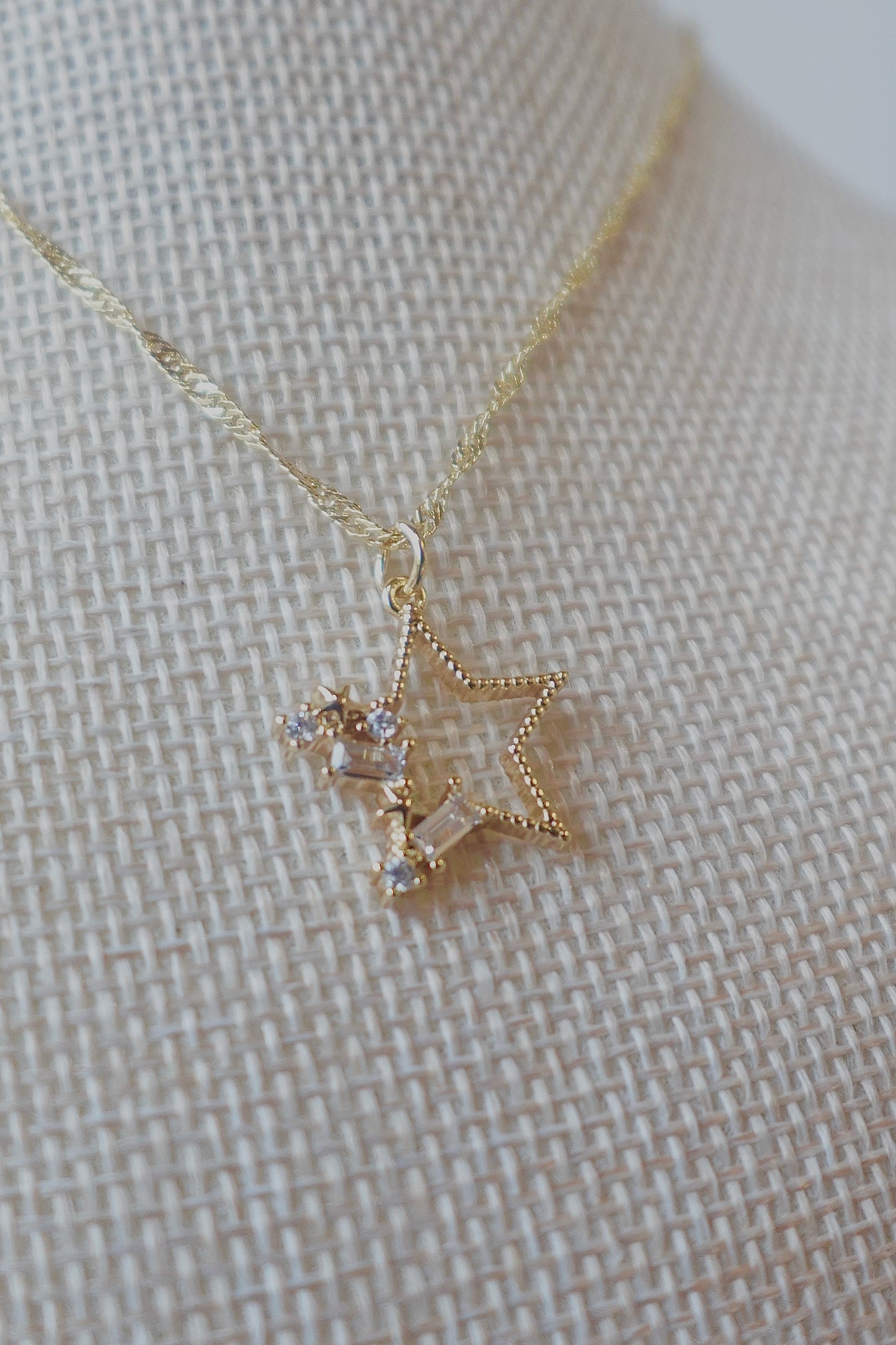 “She’s A Star “ Gold Filled Star Necklace