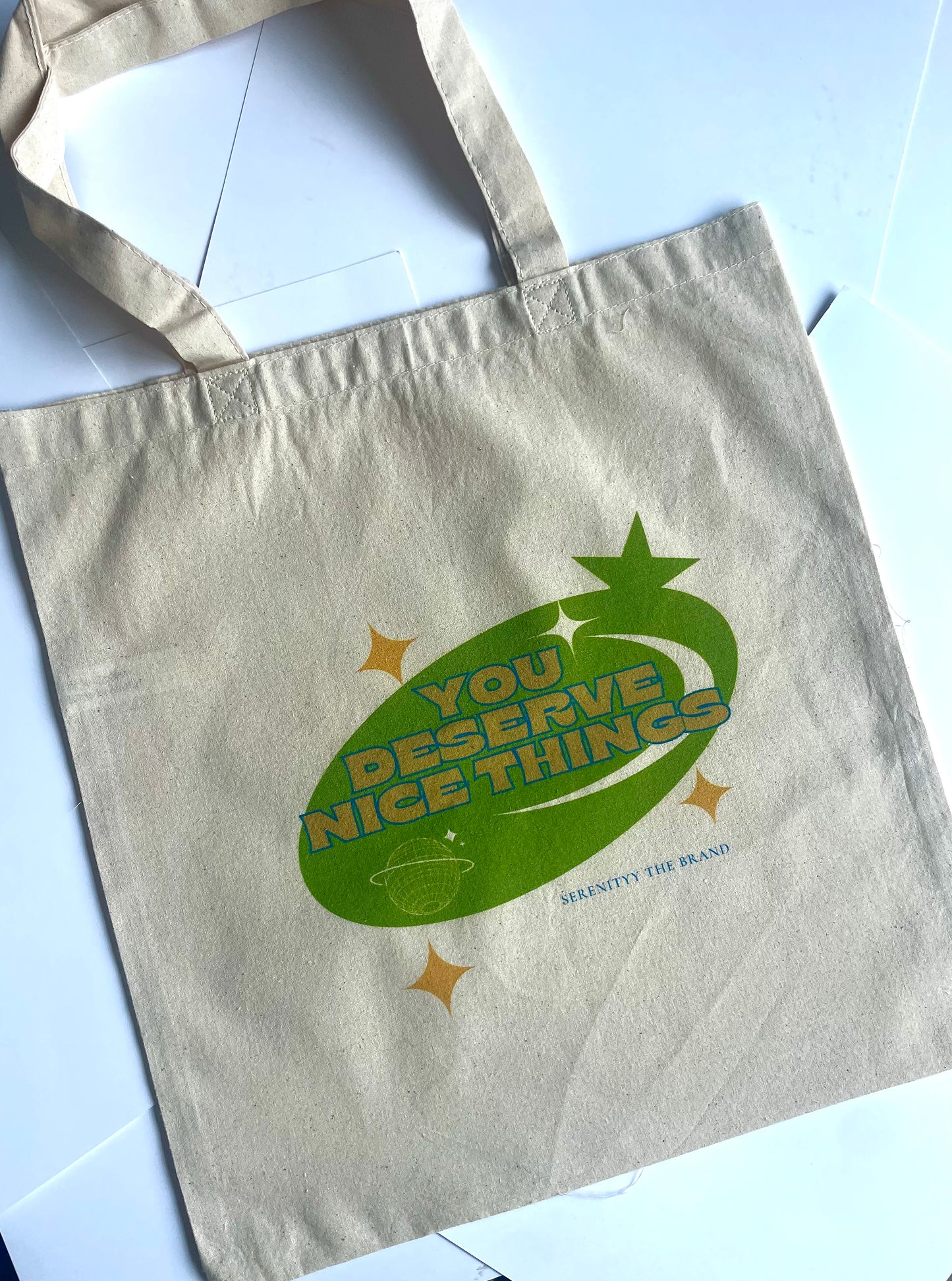 “Modern Daze” Serenityy The Brand Tote Bag