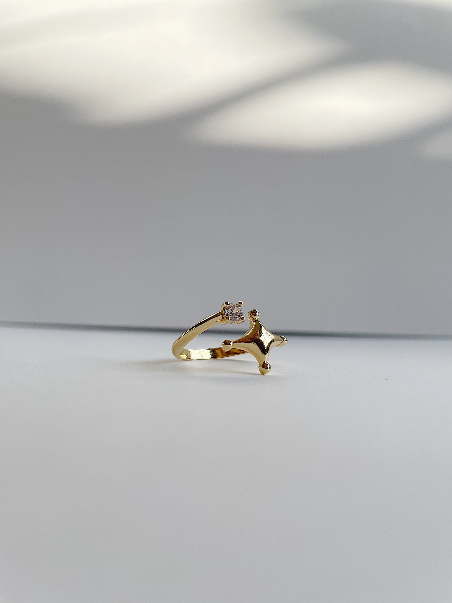 “Stella” Gold Filled Adjustable wrap ring