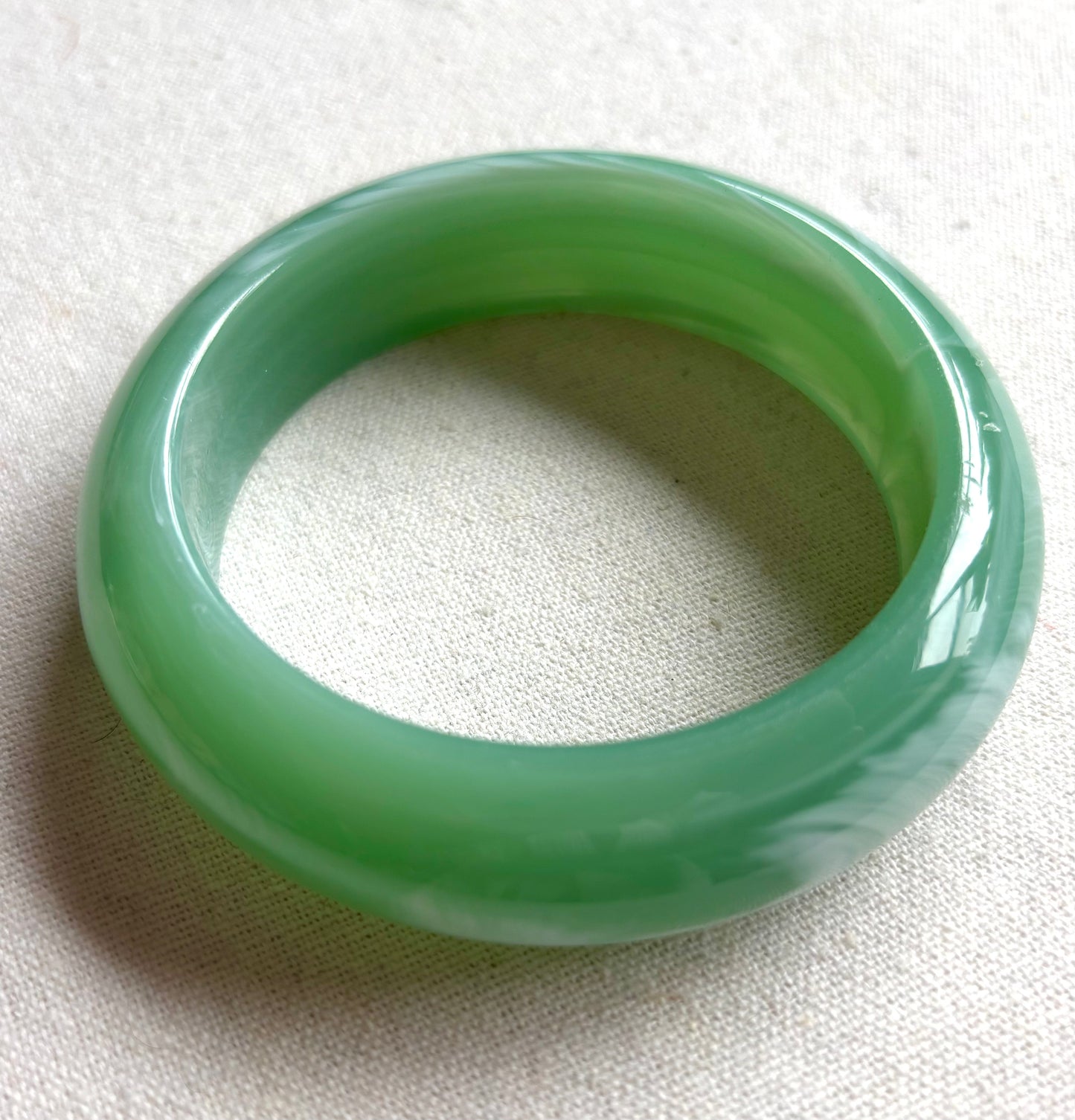 “Calm” Jade Inspired Bangle