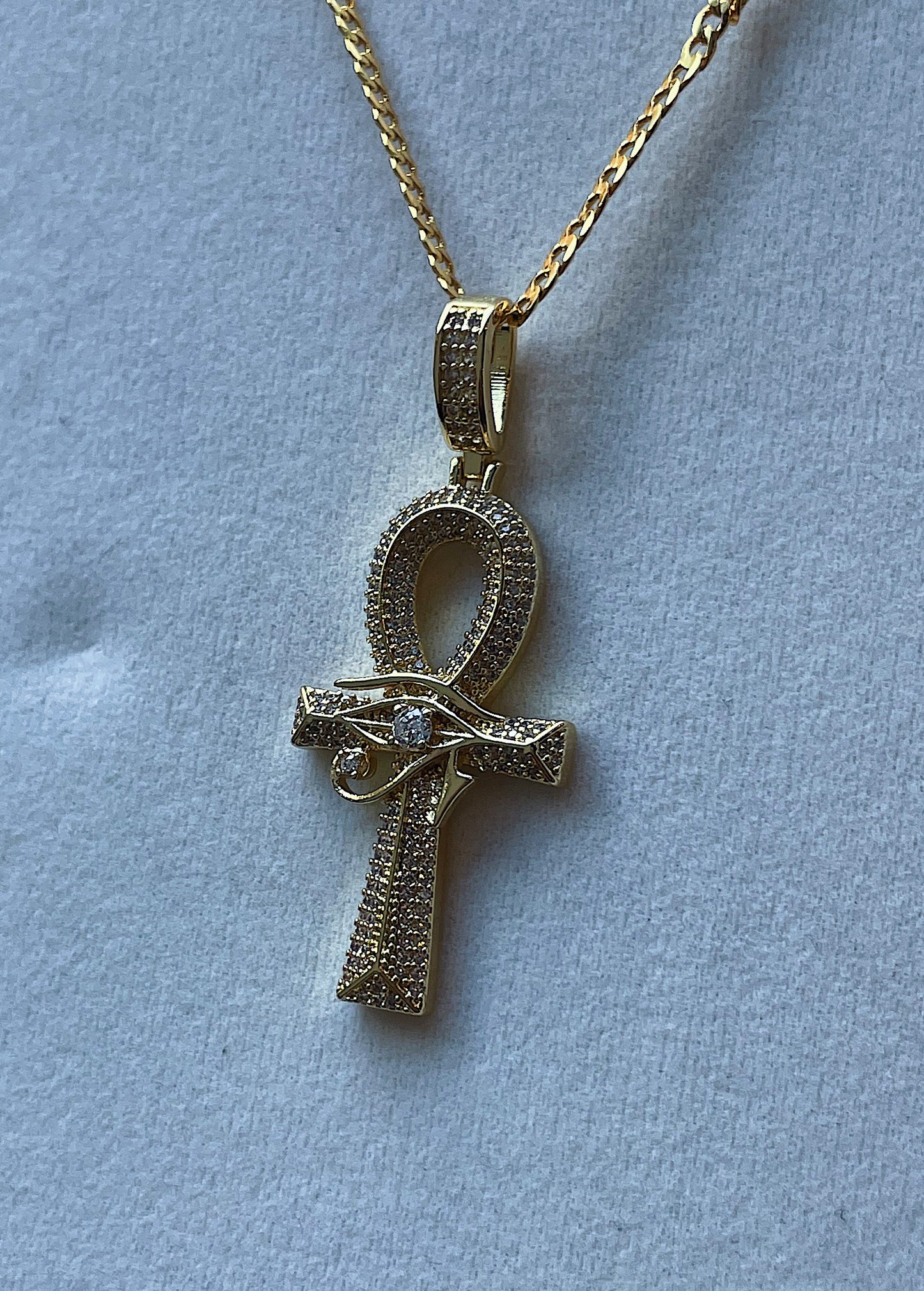 Golden Ankh Gold Filled Necklace - Serenityy The Brand