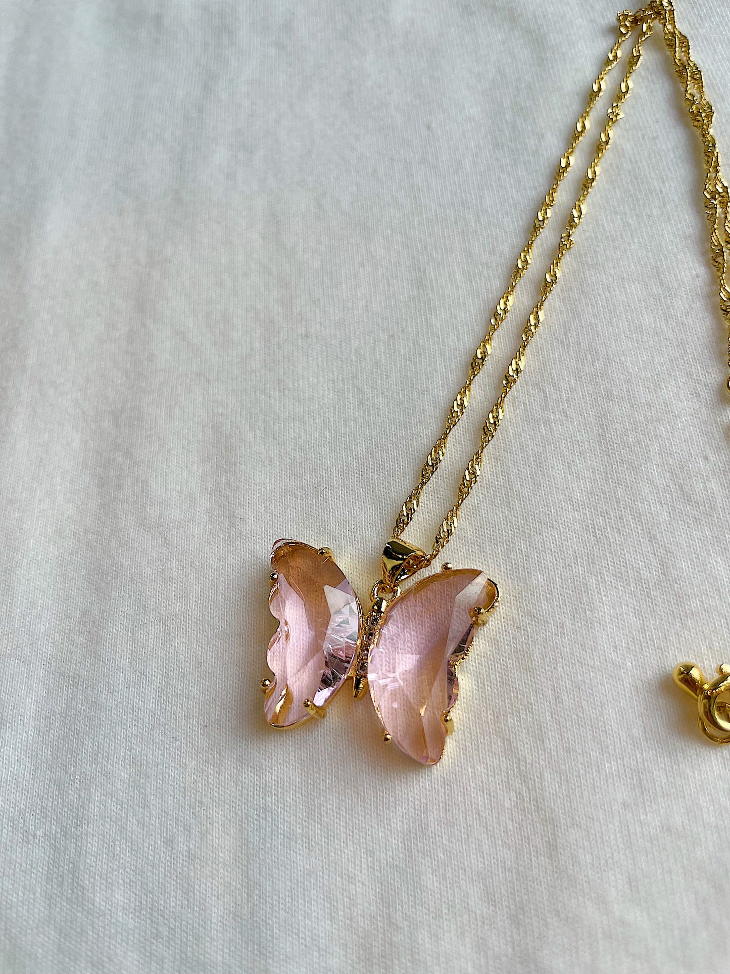 “Butterfly Baby” Gold Filled Necklace