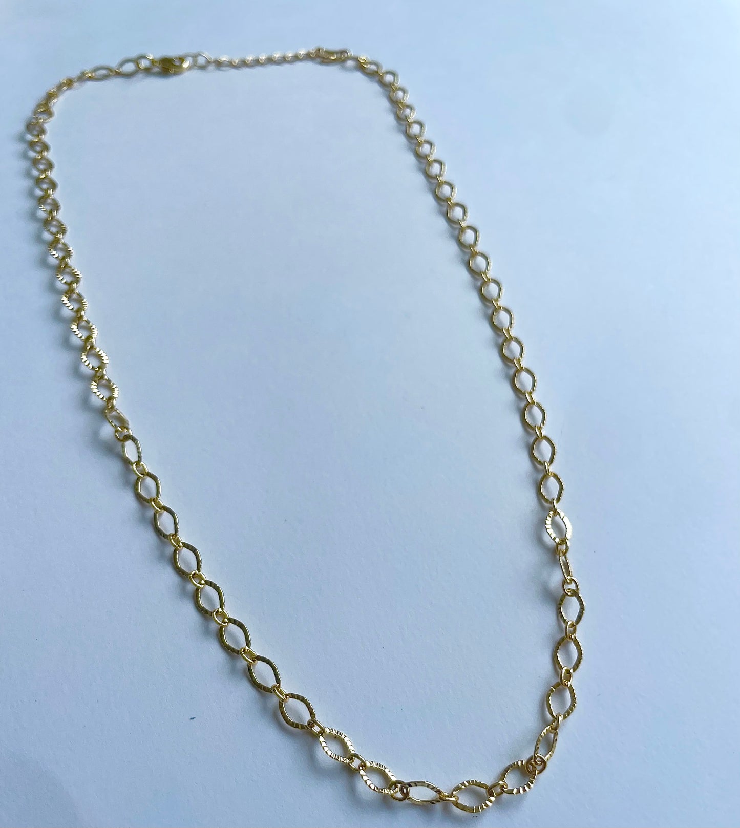 Essential Oval Gold Filled Layering Chain