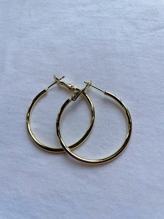 Essential Gold Filled Hoops