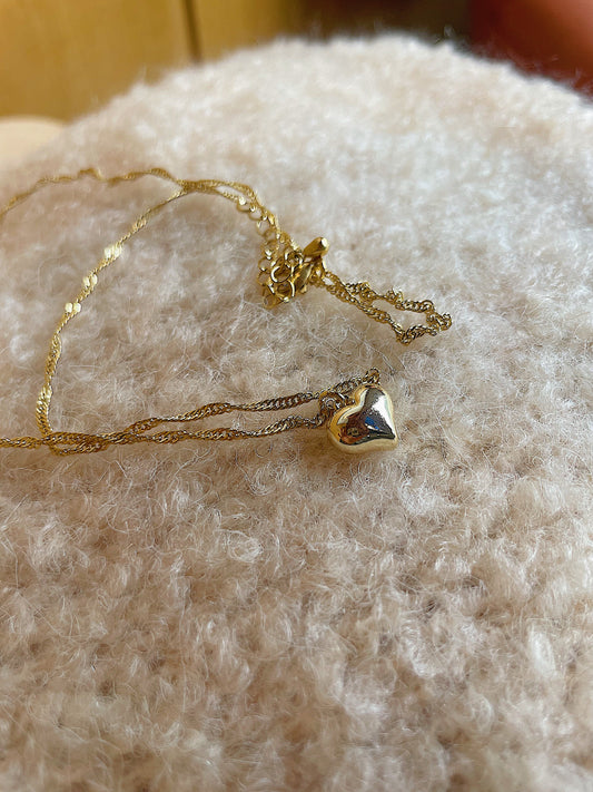 Baby Heart Gold Filled Necklace