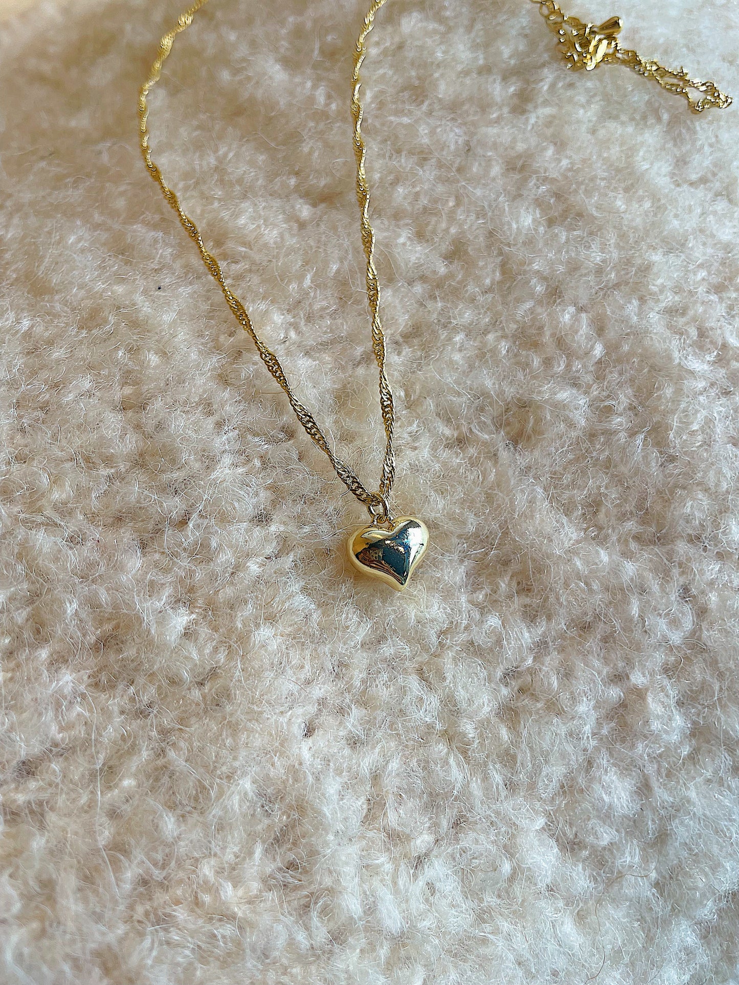 Baby Heart Gold Filled Necklace