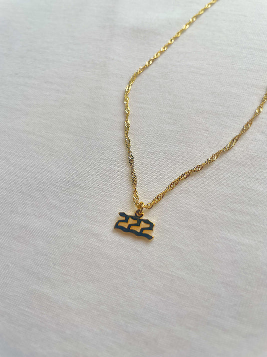 “222” Gold Filled Necklace