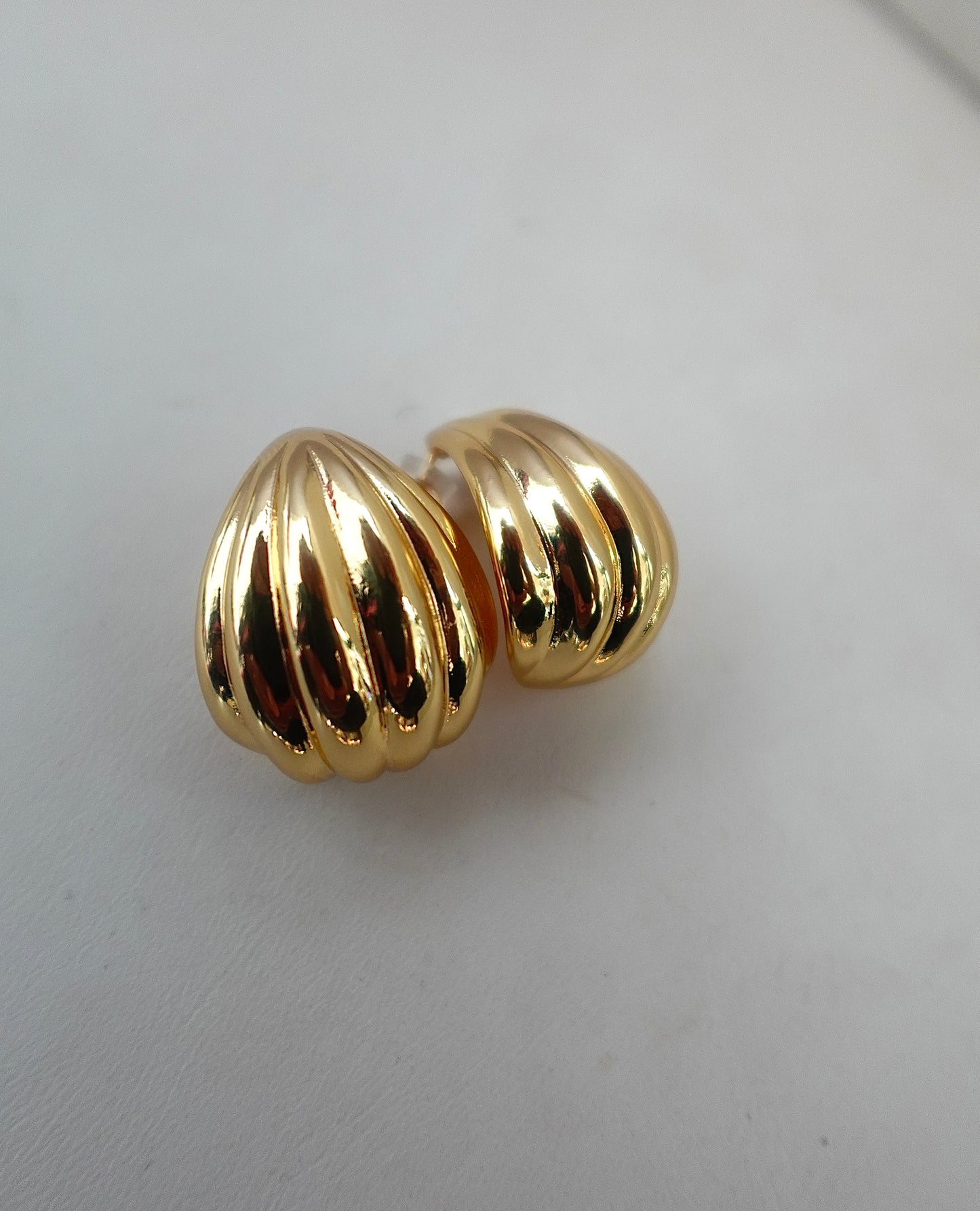 “Paige” Gold Filled Chunky Earrings