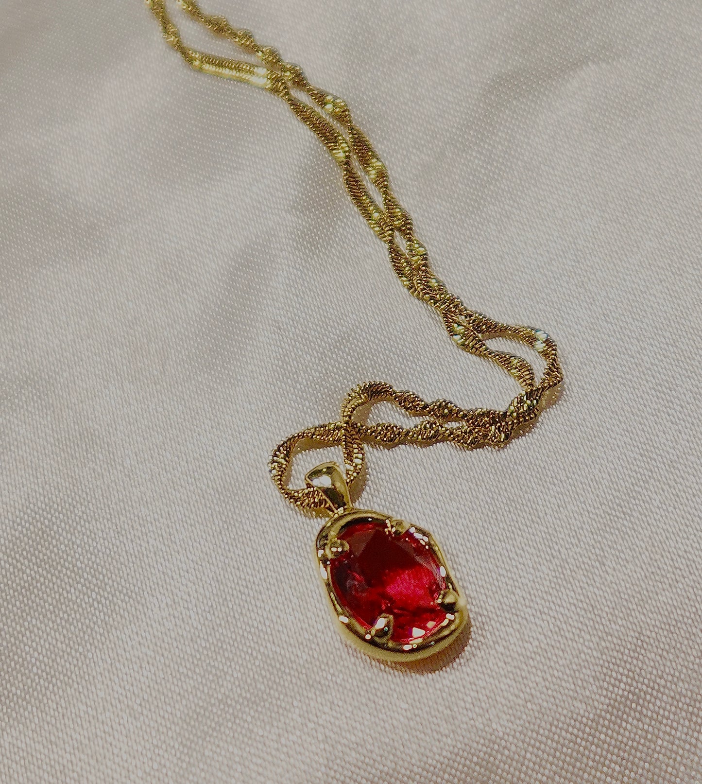 “Sweet Heat” Gold Filled Necklace