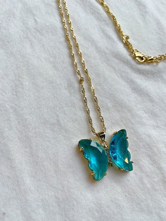 “Butterfly Baby” Gold Filled Necklace