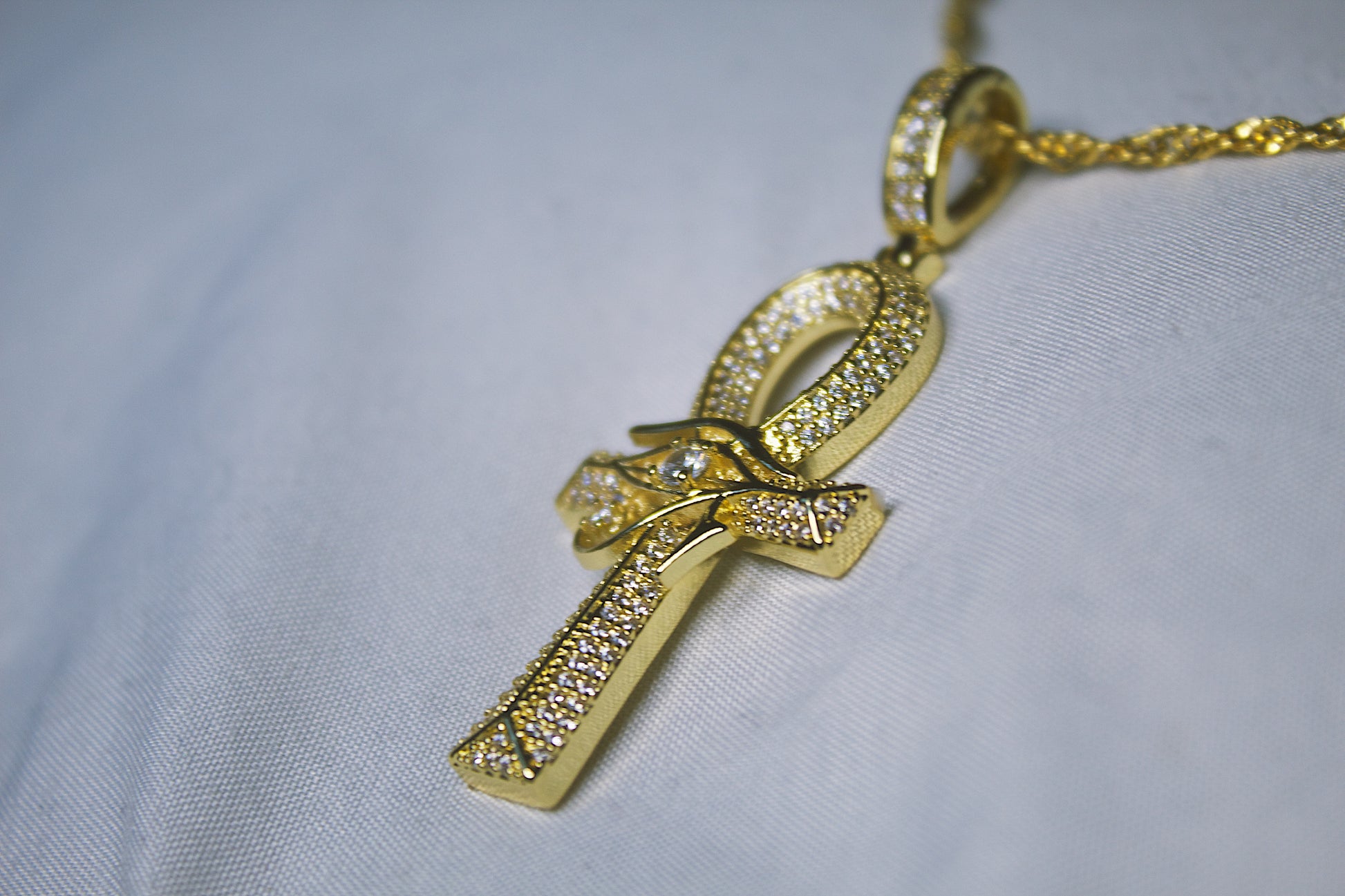 Golden Ankh Gold Filled Necklace - Serenityy The Brand