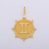 Custom Zodiac Gold Filled Necklace - Serenityy The Brand