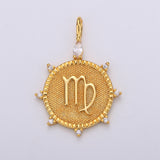 Custom Zodiac Gold Filled Necklace - Serenityy The Brand