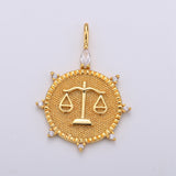 Custom Zodiac Gold Filled Necklace - Serenityy The Brand