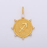 Custom Zodiac Gold Filled Necklace - Serenityy The Brand