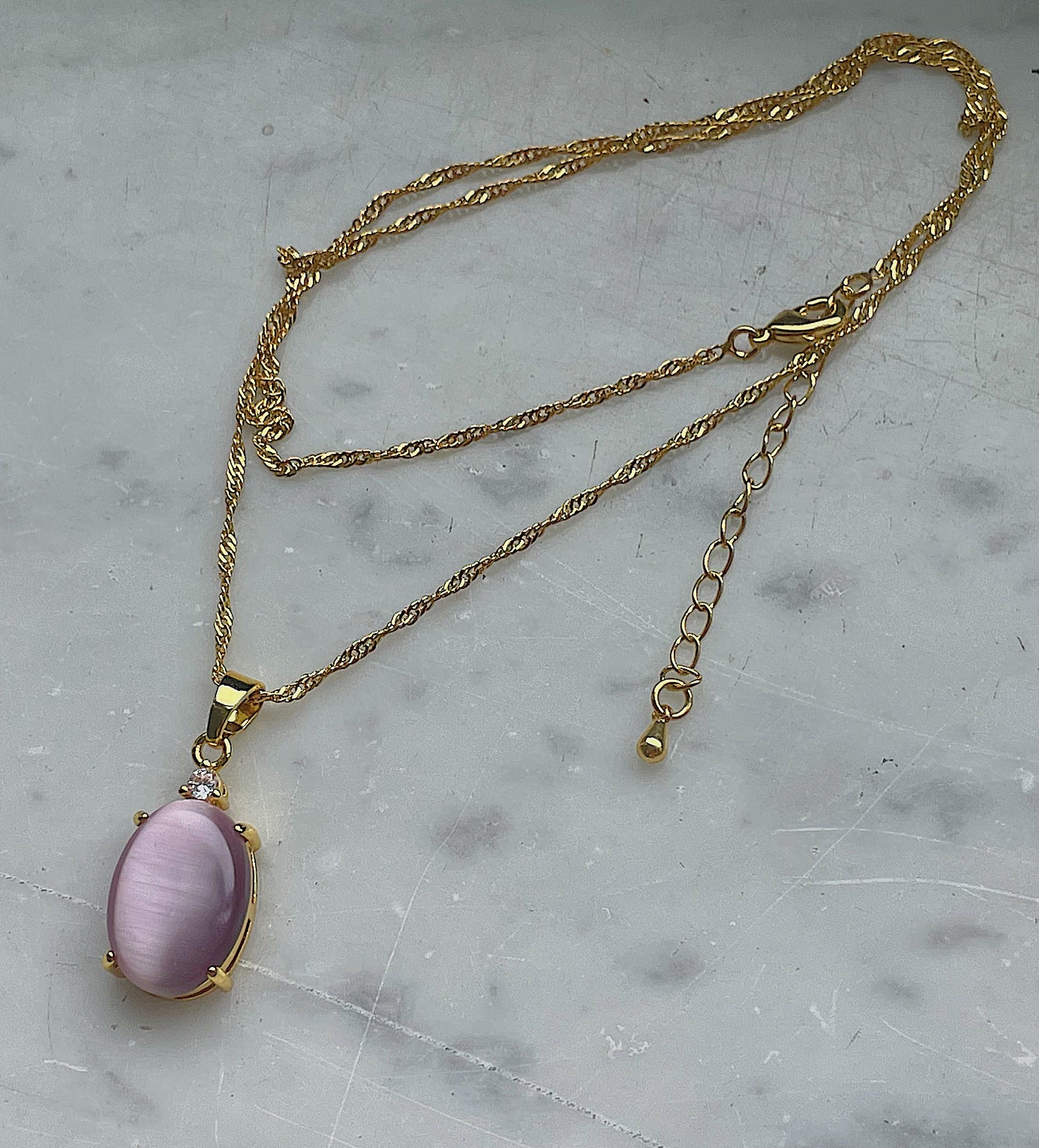 “Taznia” Gold Filled Tanzanite Necklace - Serenityy The Brand